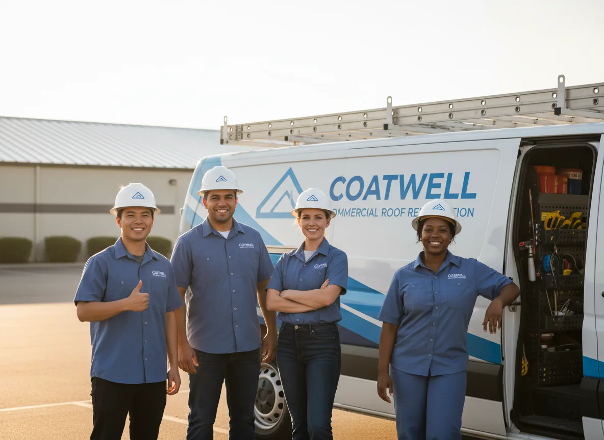 Commercial roof coating company in Susan, VA